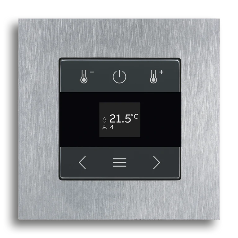 Ruimtetemperatuurregelaar met display, draadloos