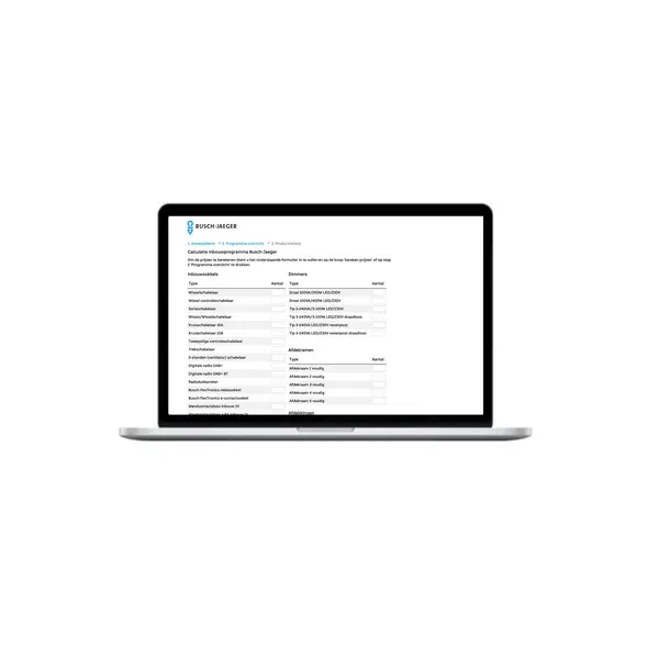 -Busch-Jaeger Calculator